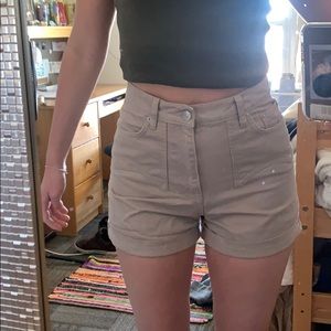 BDG taupe Mom shorts